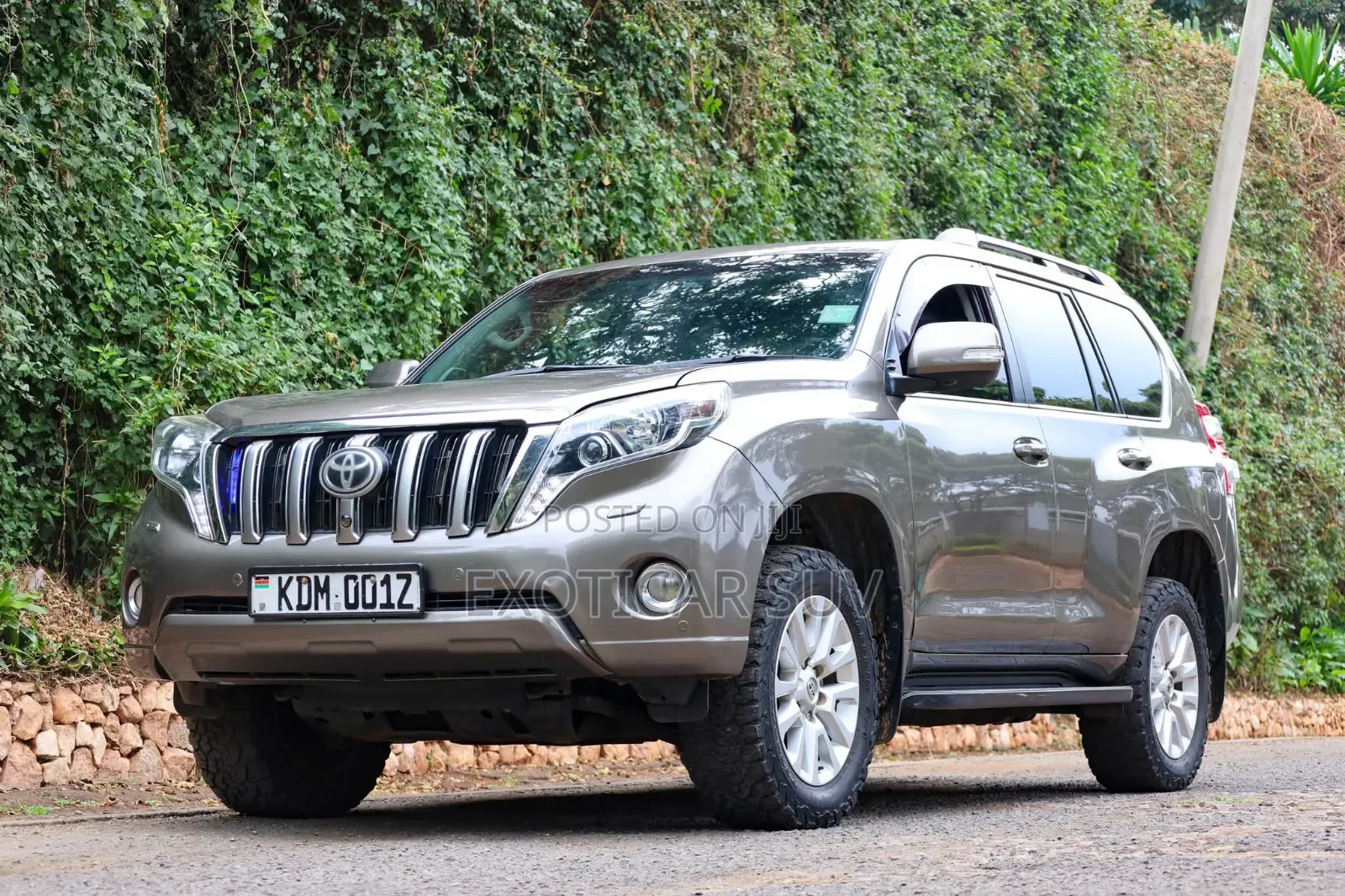Toyota Land Cruiser Prado 2.8 2017 Gray