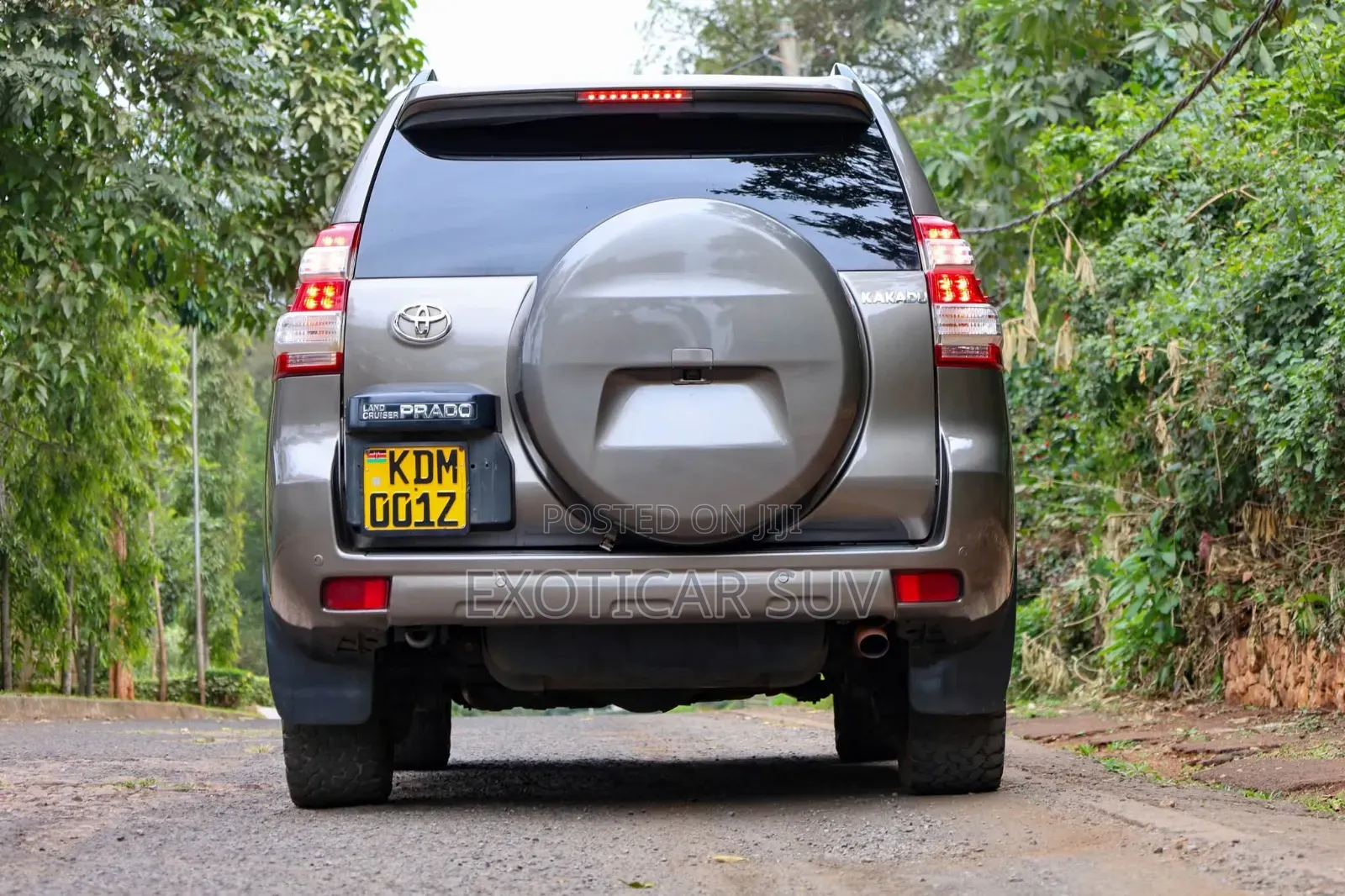 Toyota Land Cruiser Prado 2.8 2017 Gray
