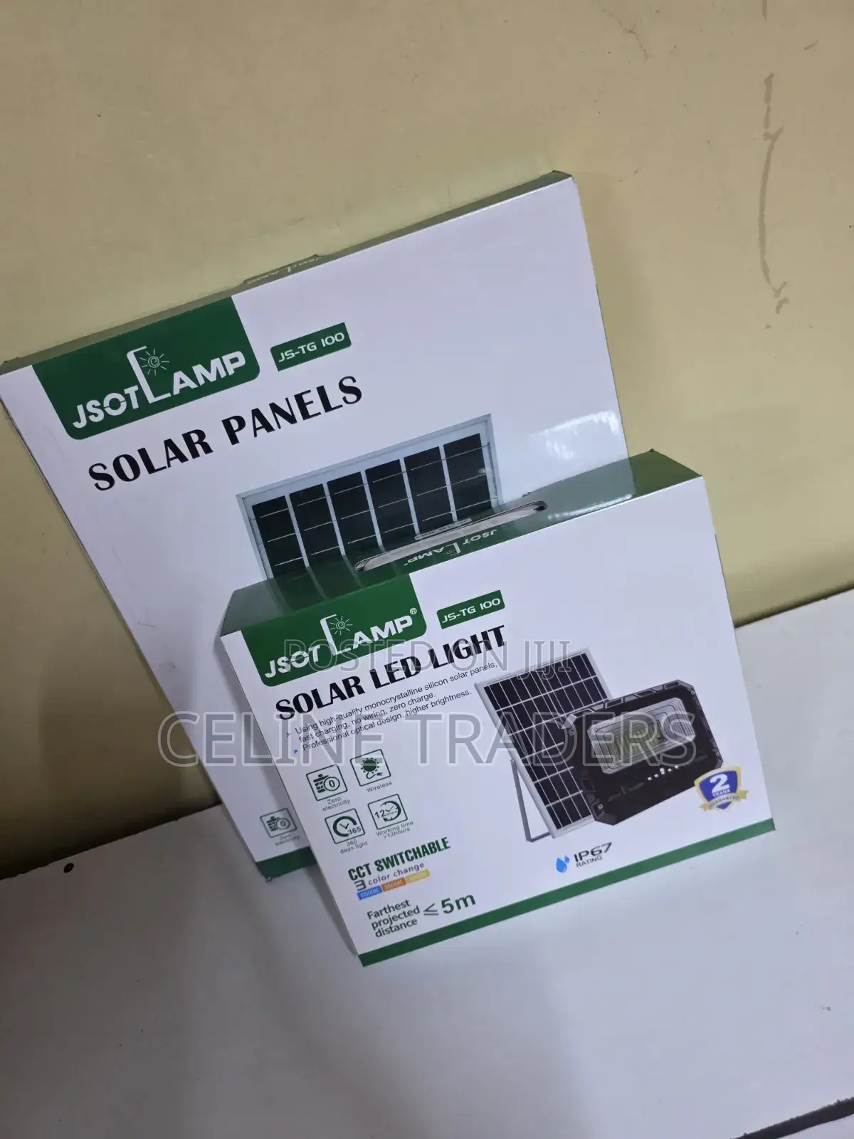 Jsot Solar Lamp Ta100 100watts Solar Floodlight