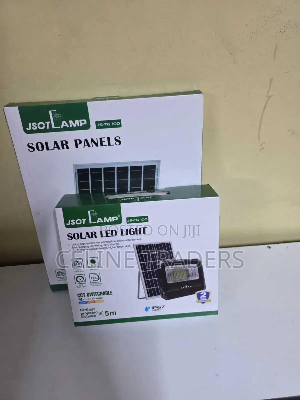 Jsot Solar Lamp Ta100 100watts Solar Floodlight