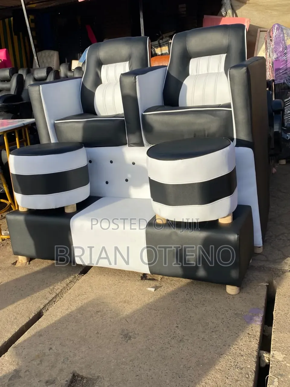 White/ New Model Pedicures Coach