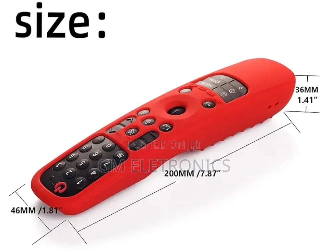 Silicone Lg Magic Nano Remote Control Cover.