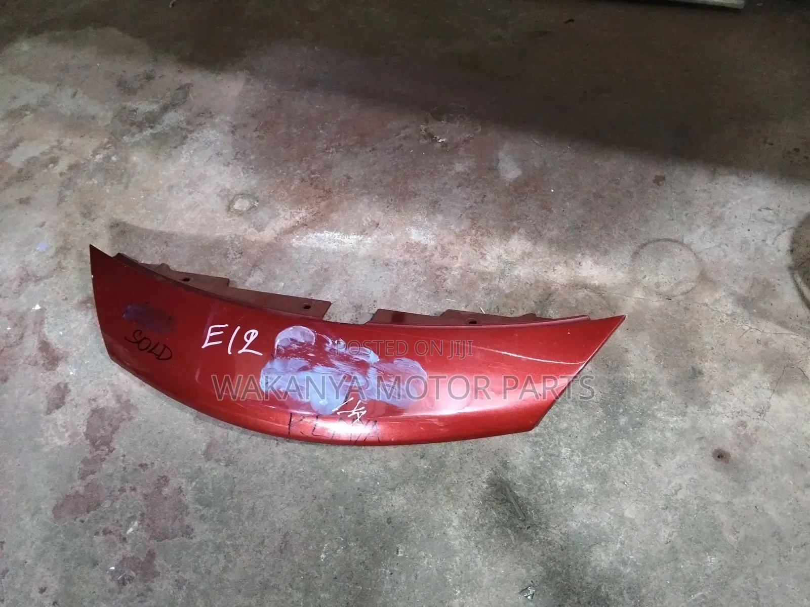 Nissan Note E12 Model 2012/2014 Top Cover. Grille/Bonnet Finisher