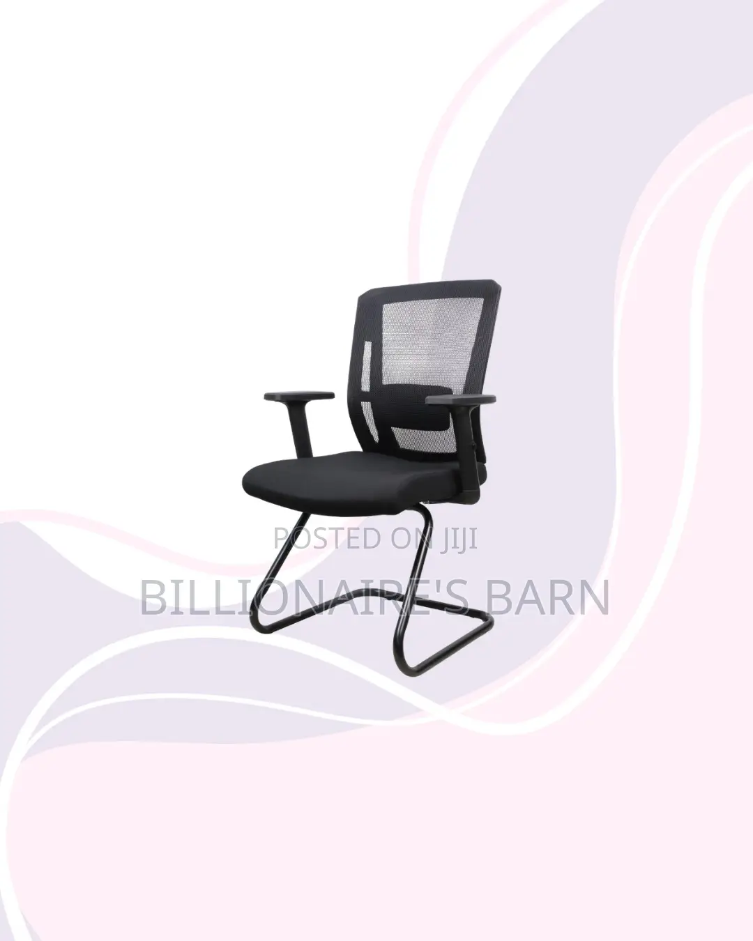 Barn Origin Visitor Chair for Guests for Flexible Desk Setups