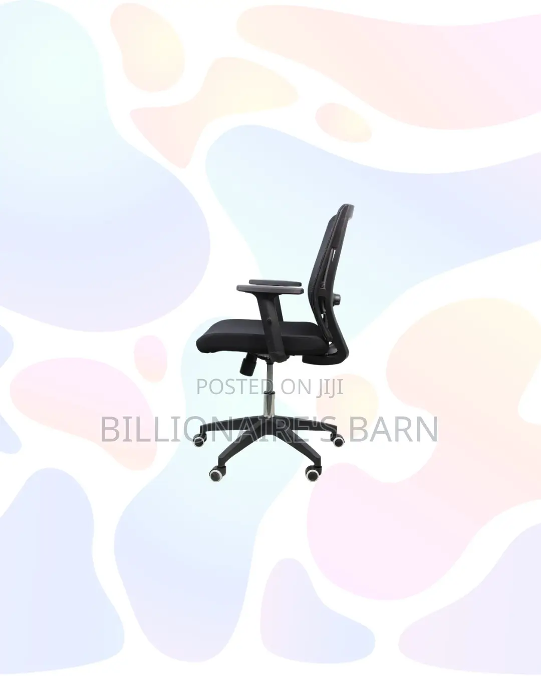 Practical Barn Origin Chair Mid Back Nylon for Flexible Desk Setups