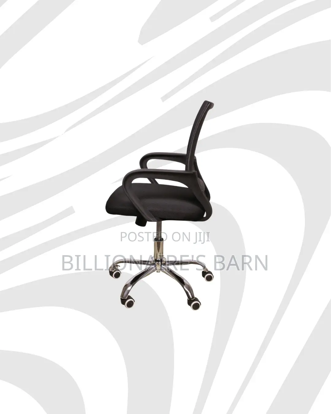 Secretarial Office Chair Ergonomic Design for Tidy Workspace Style