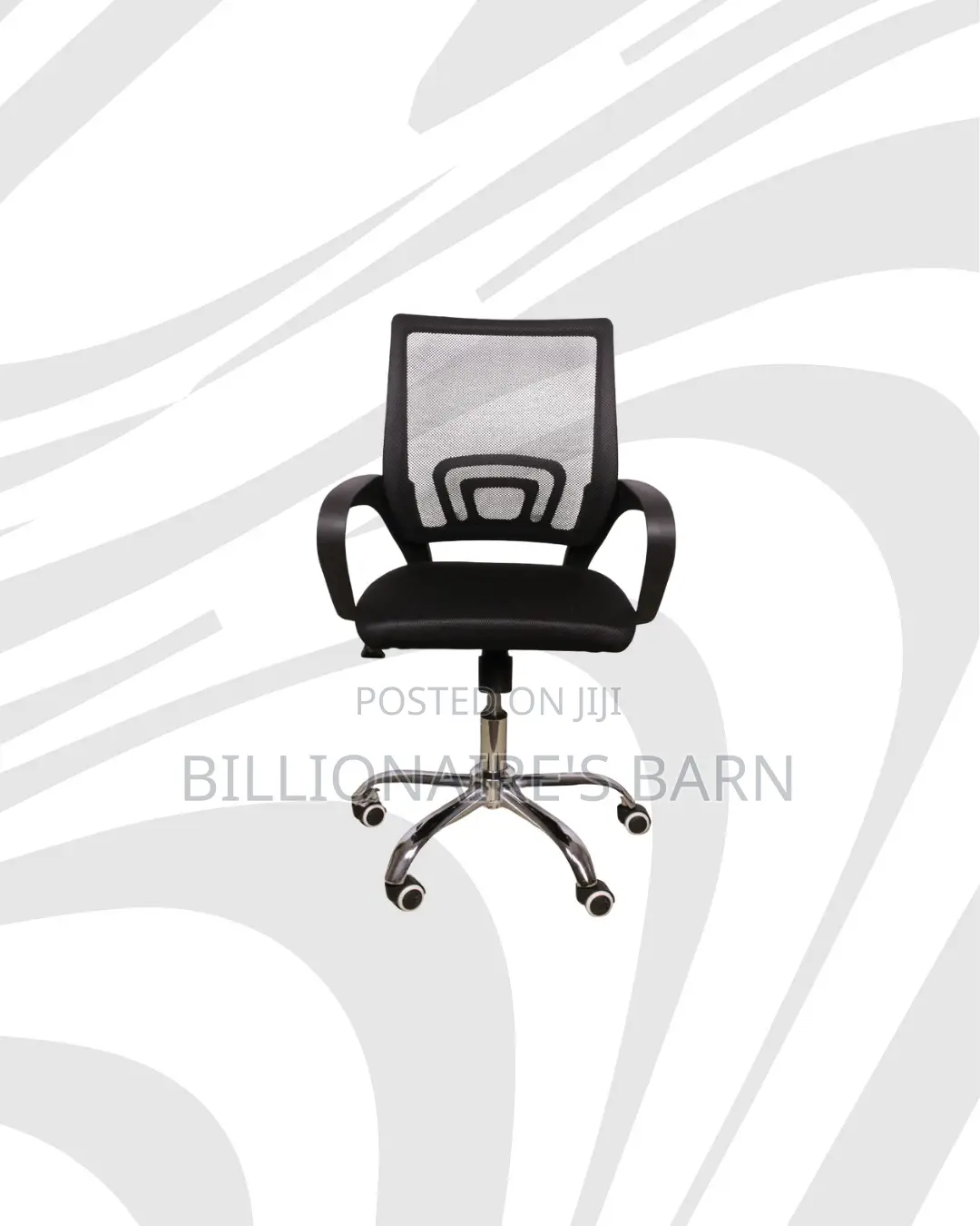 Secretarial Office Chair Ergonomic Design for Tidy Workspace Style