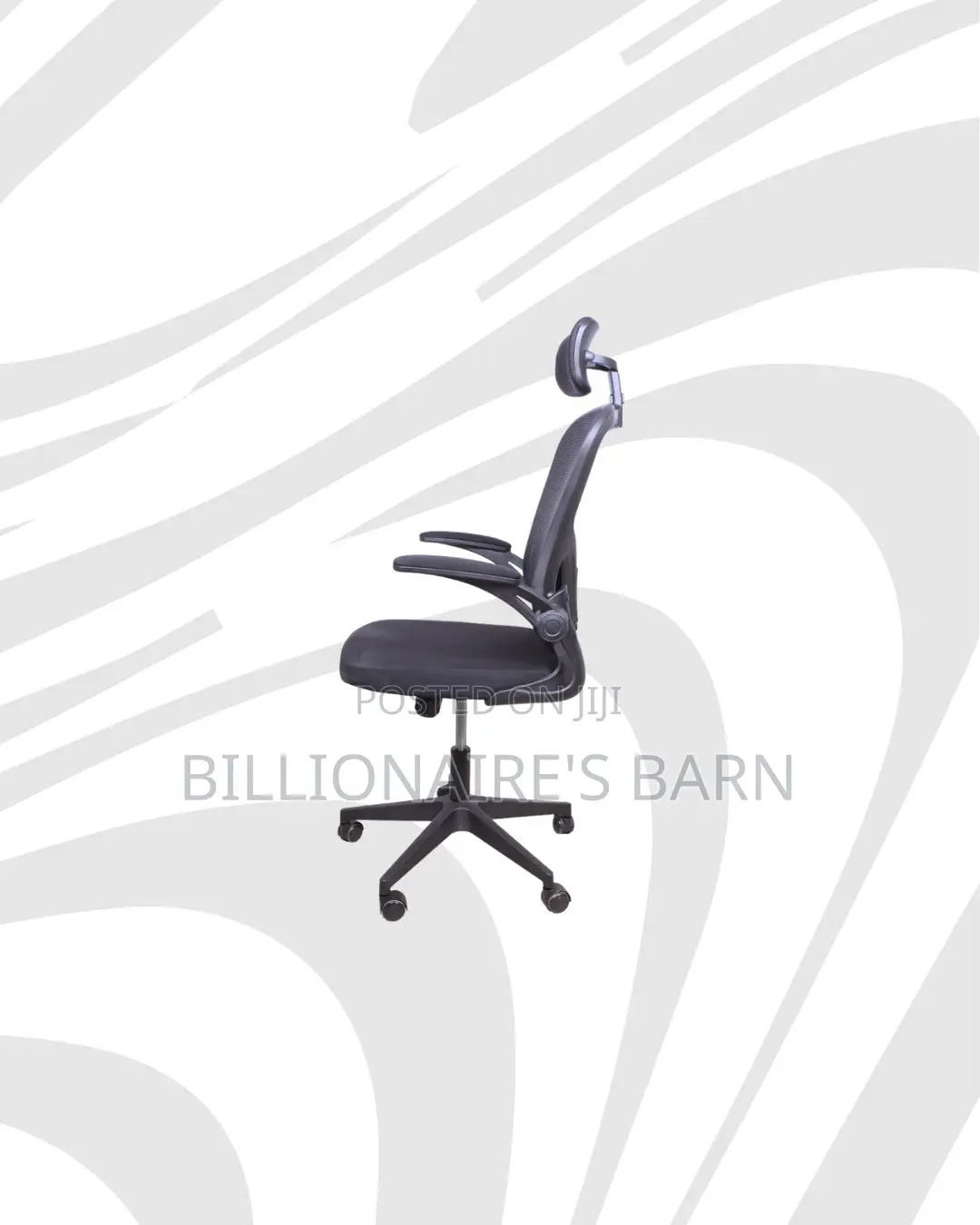 Ergonomic Office Chair With Headrest for Tidy Workspace Style