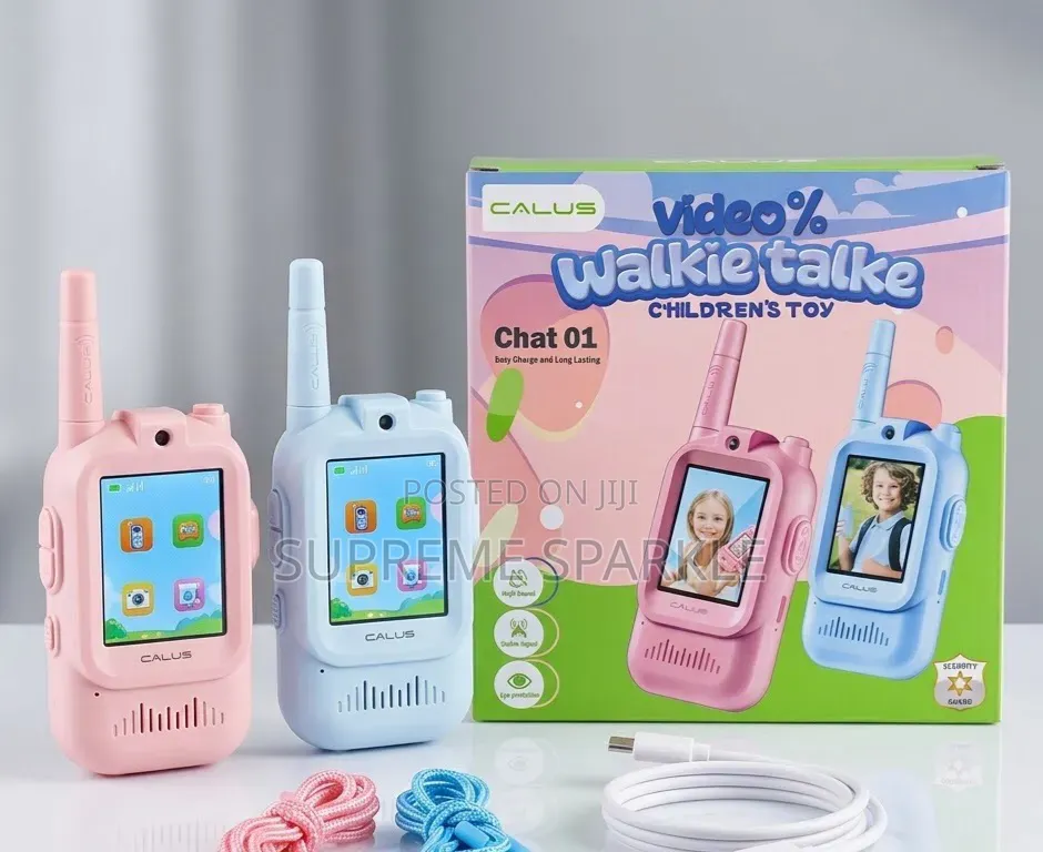 Calus Chat 01 Video Walkie Talkie Kids Toy Set.