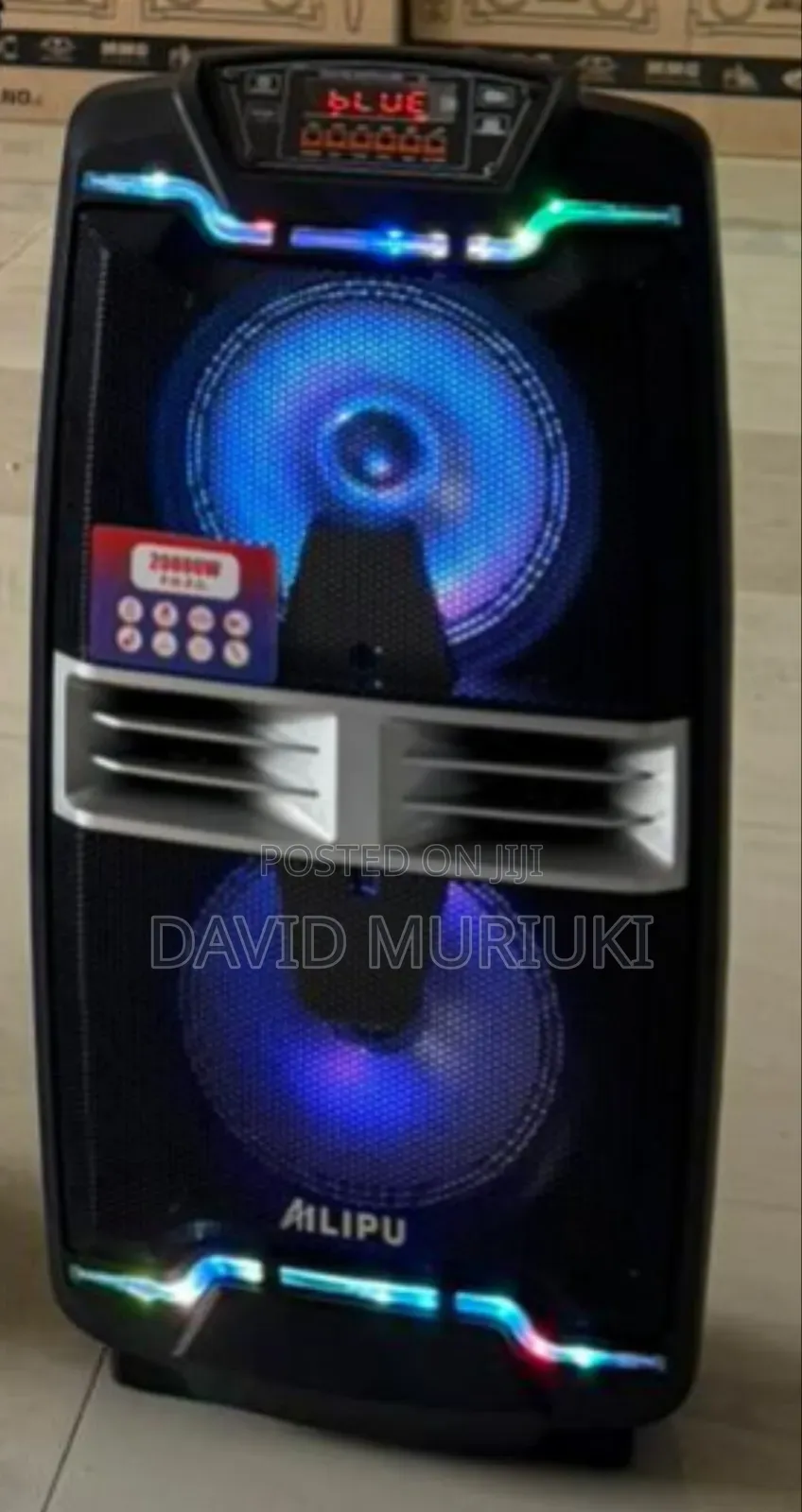 Ailipu Trolley Speaker Kl-3620 20w Ac/Dc.