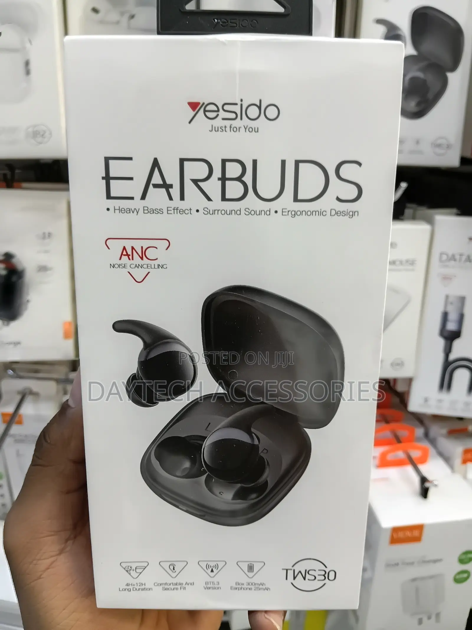Yesido Tws30 Bt5.3 Touch Control Noise Cancelling Earbuds