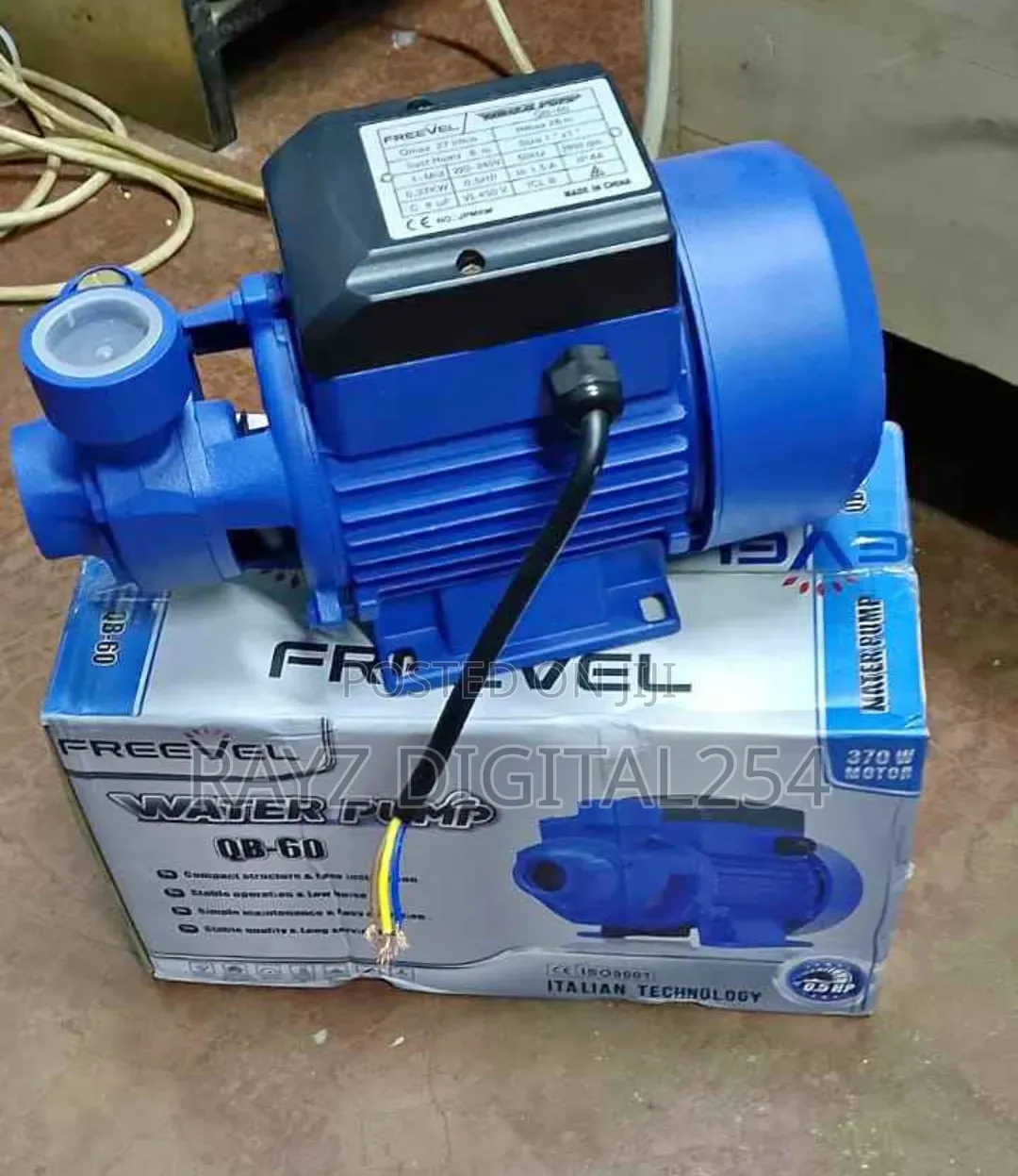 0.5 Booster Pump Freevel