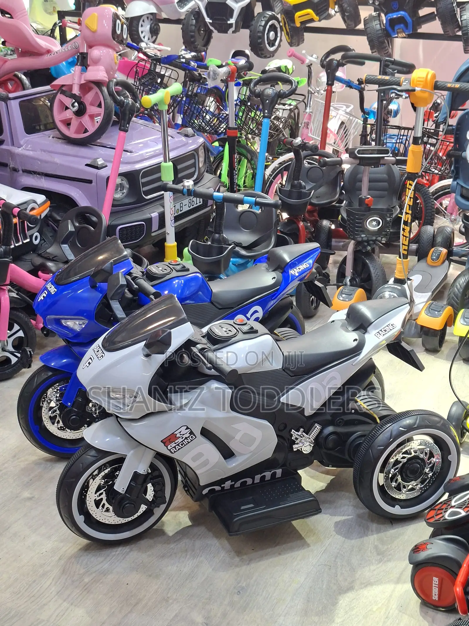Kids Electric Motorcycle Ride on Bike Battery Toy Motorbike