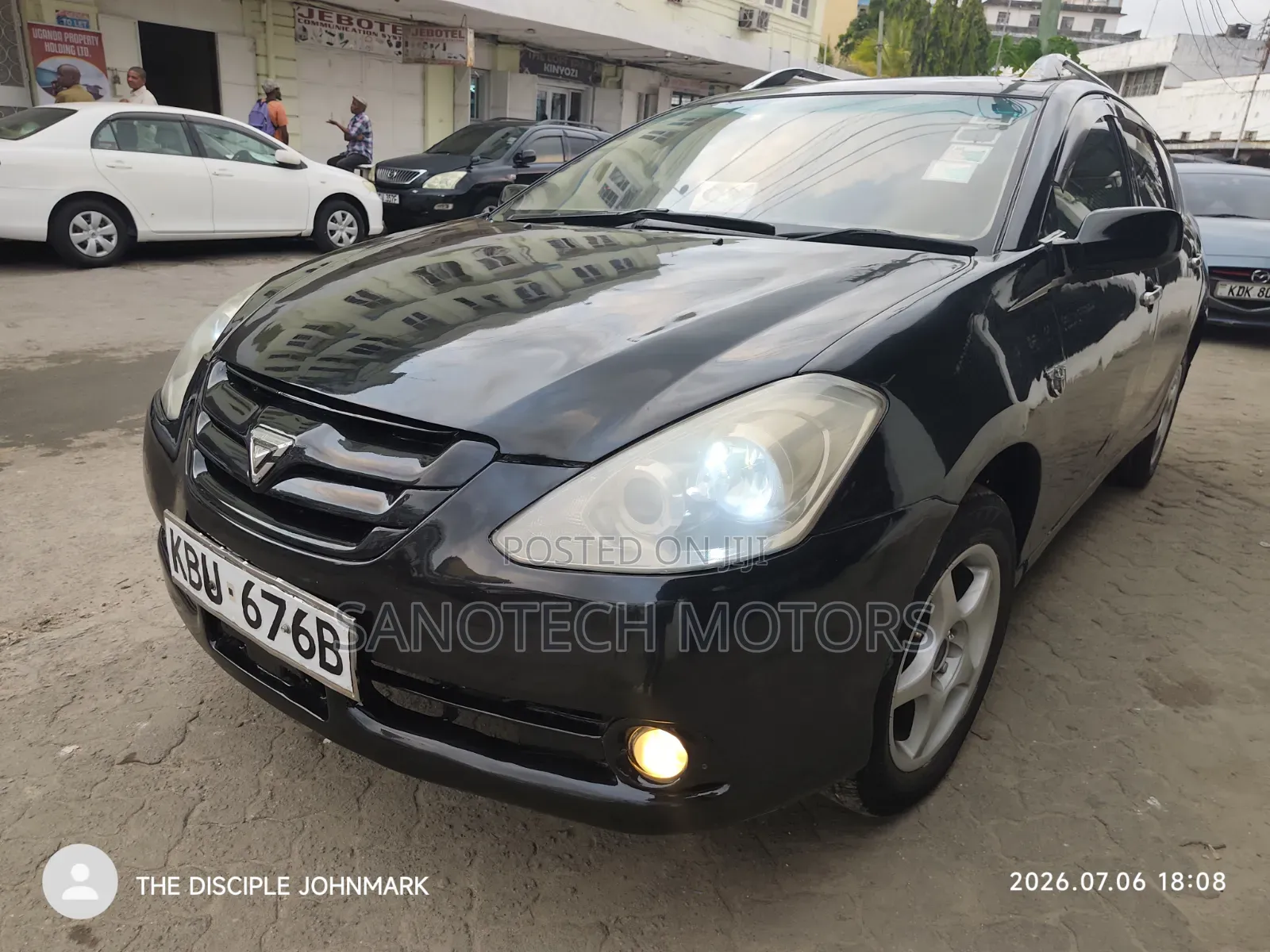 Toyota Caldina 2006 Black