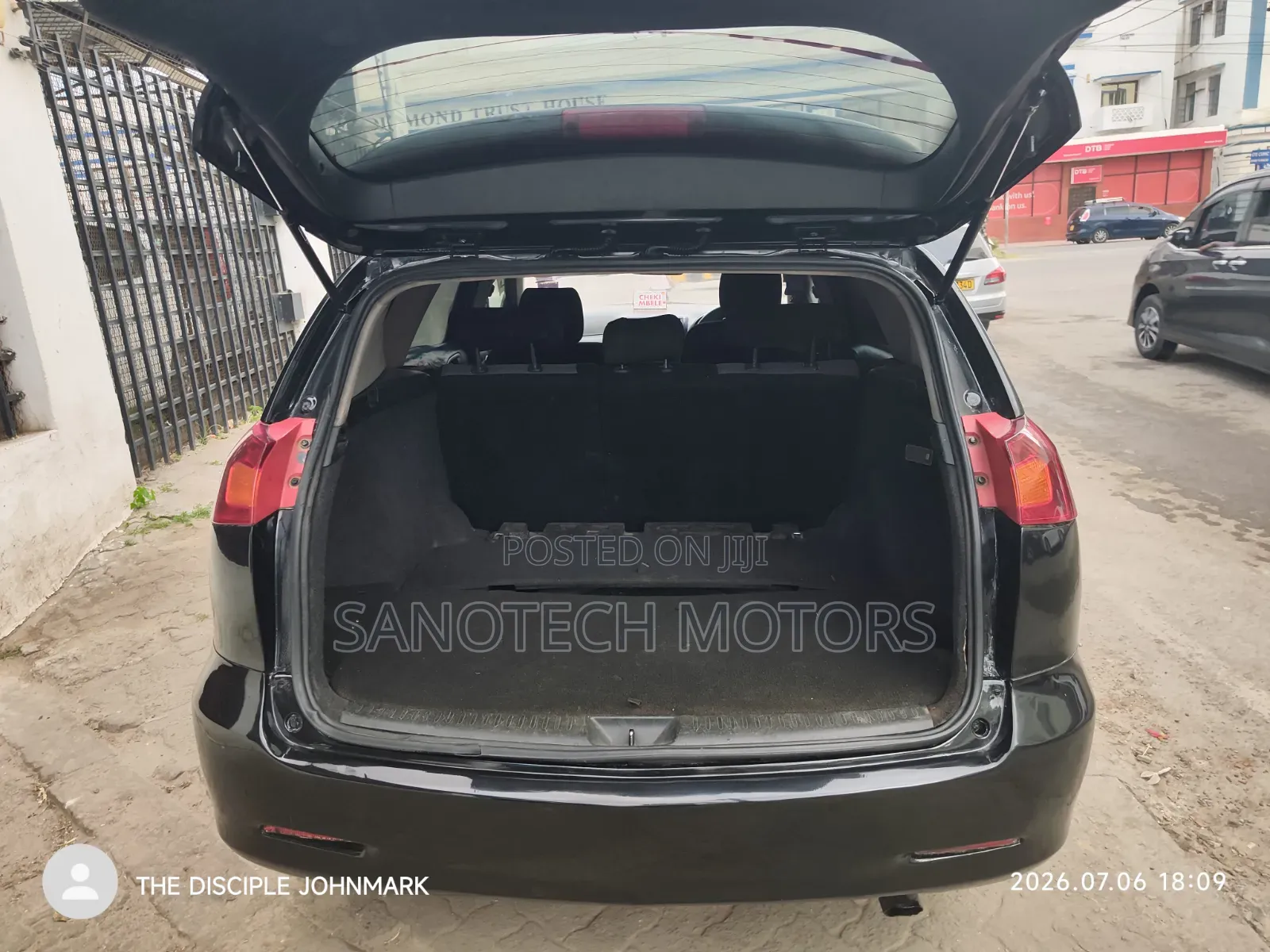 Toyota Caldina 2006 Black