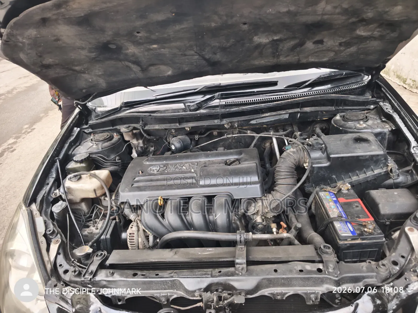 Toyota Caldina 2006 Black
