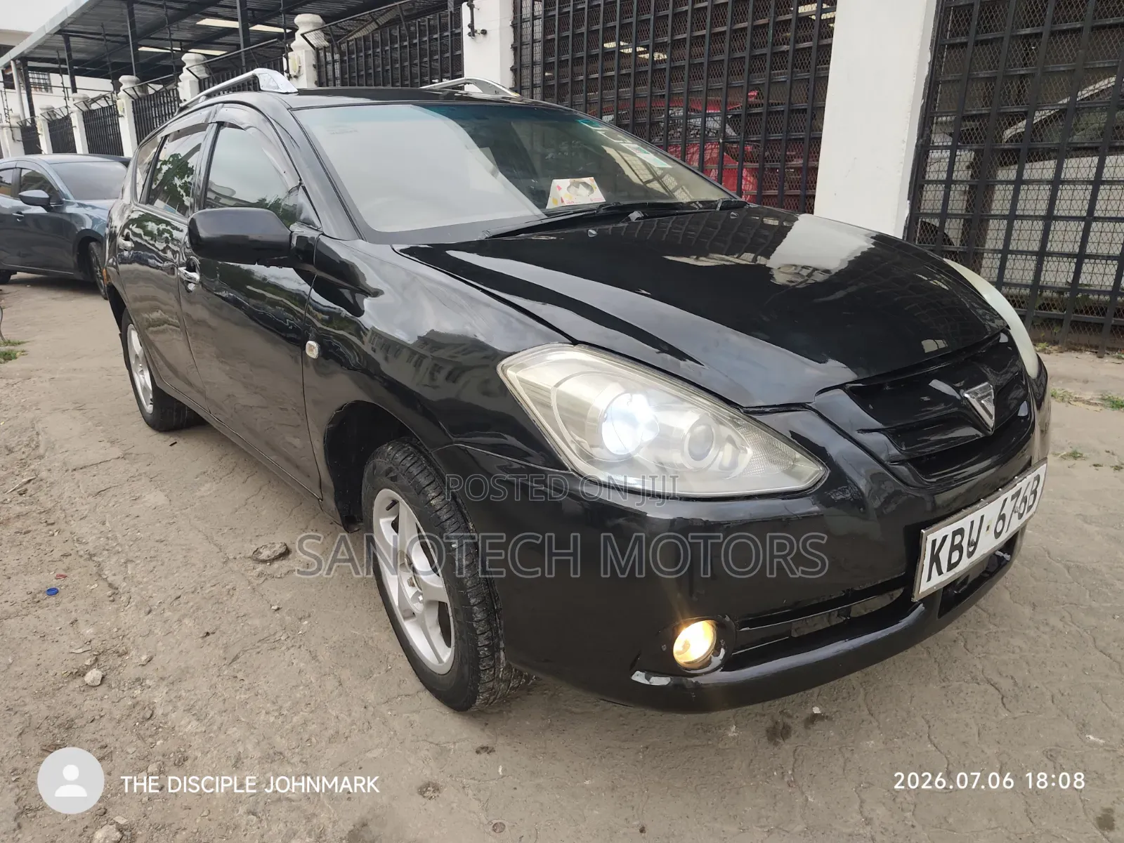 Toyota Caldina 2006 Black