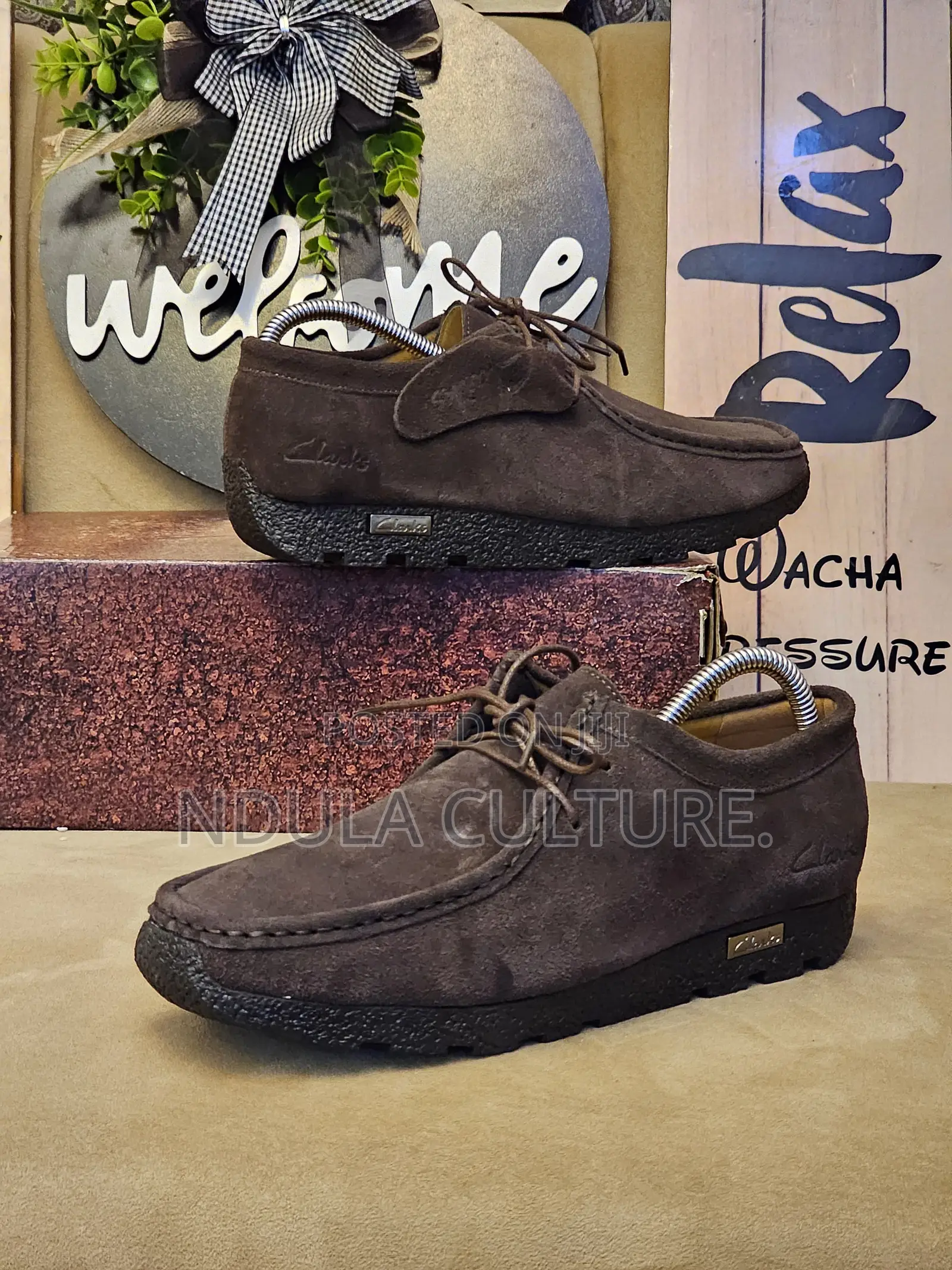 Clarks Suede