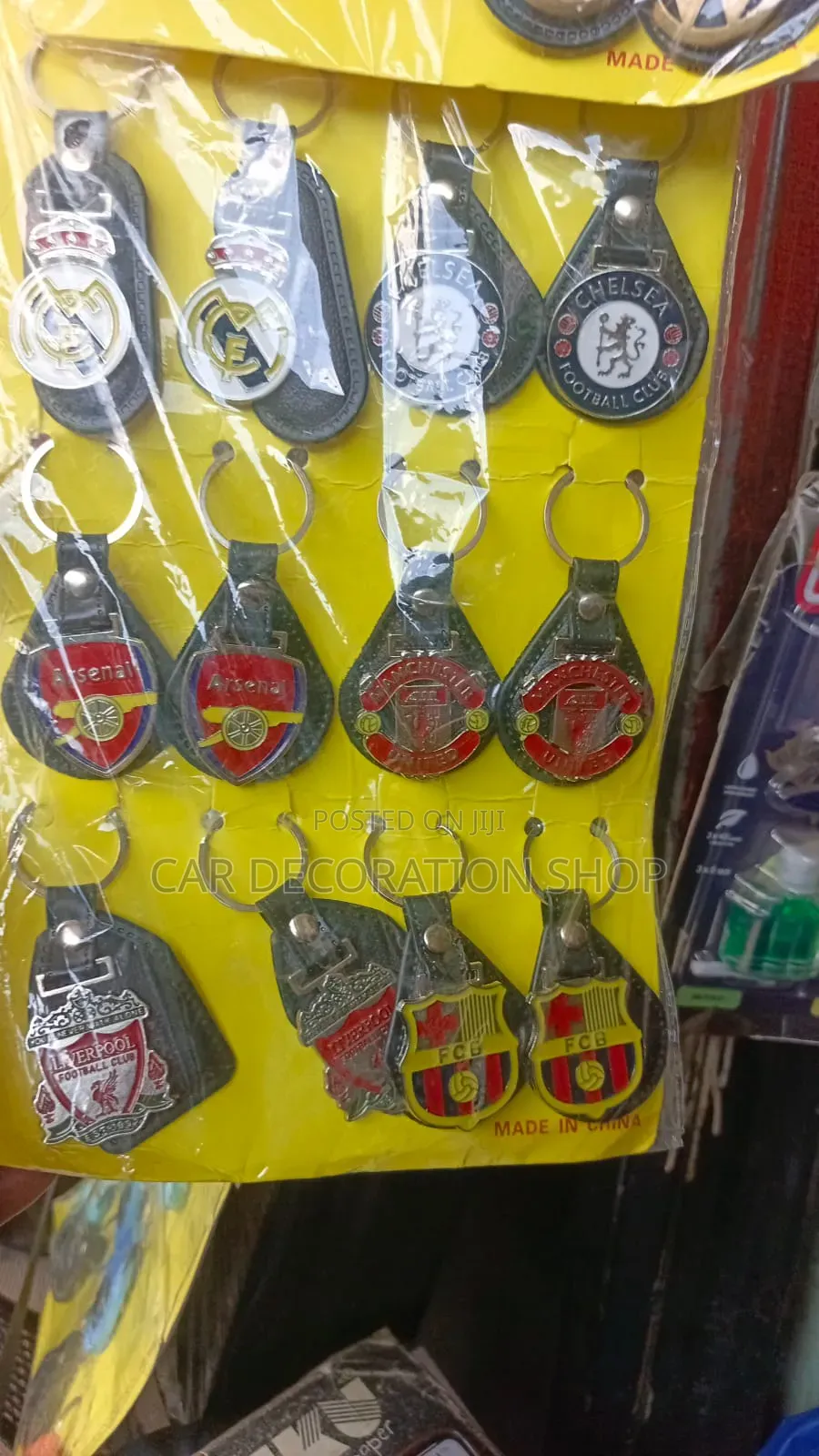 Football Clubs Branded Classy Key Holders
