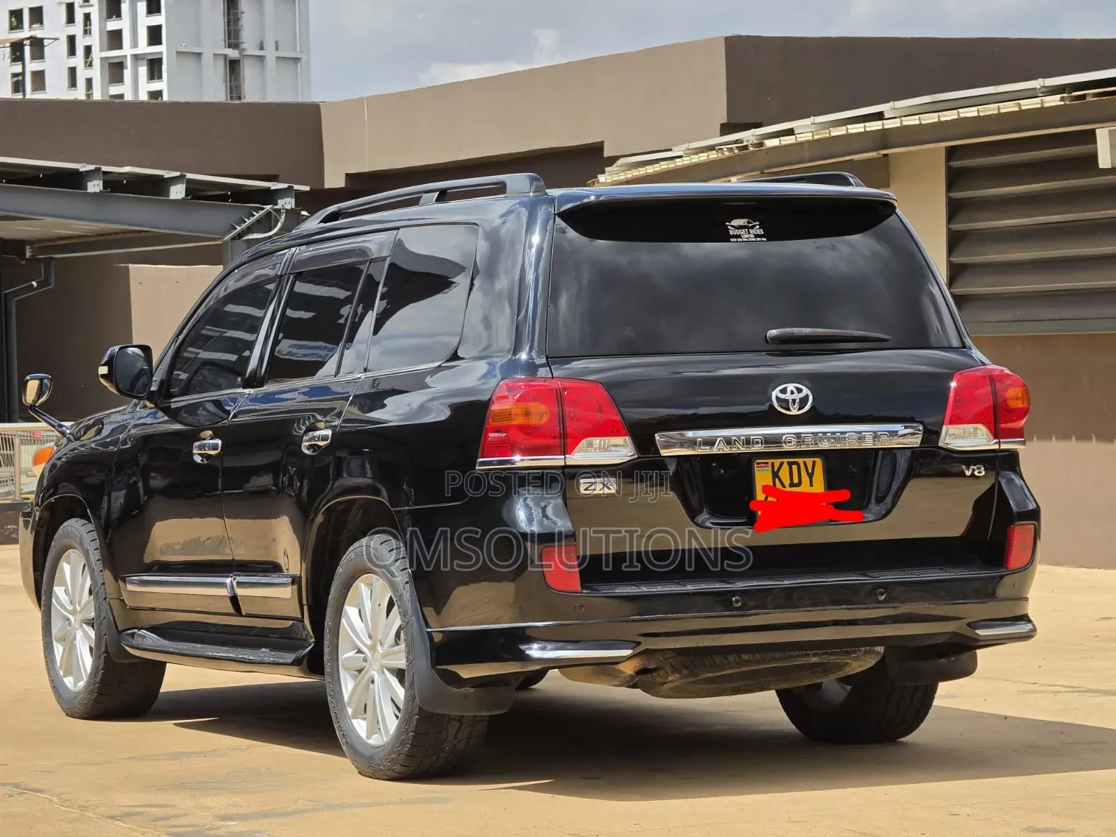 Toyota Land Cruiser 4.6 V8 ZX 2012 Black