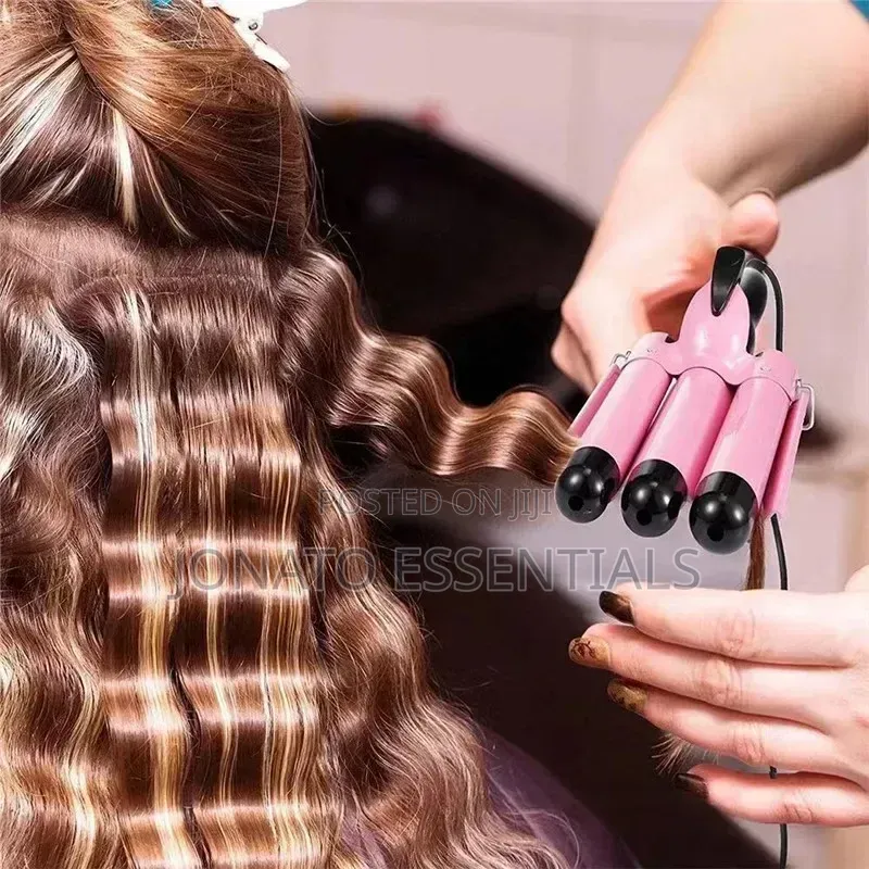 3 Barrel Hair Waver Ceramic Professional Curling Iron Styling Tool
