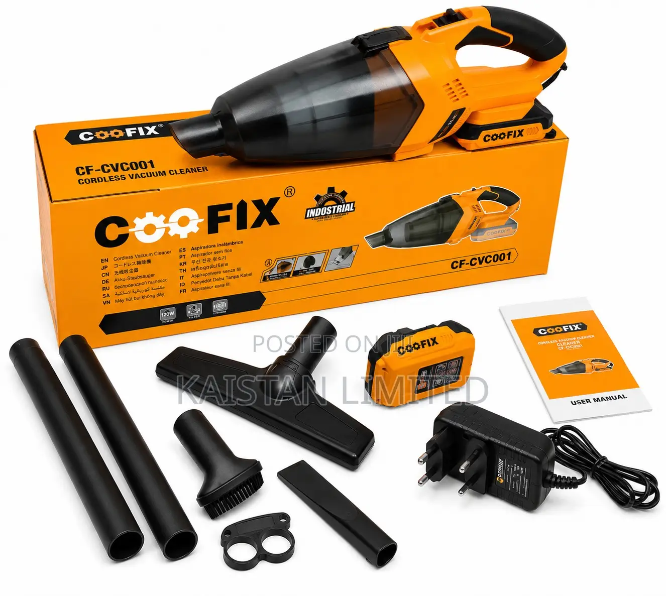 Coofix Cordless Vacuum Cleaner 20v With 1 Battery