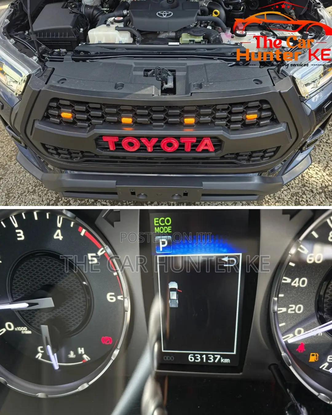 Toyota Hilux Revo Double Cab Deisel 2.4 AWD 2021 Black