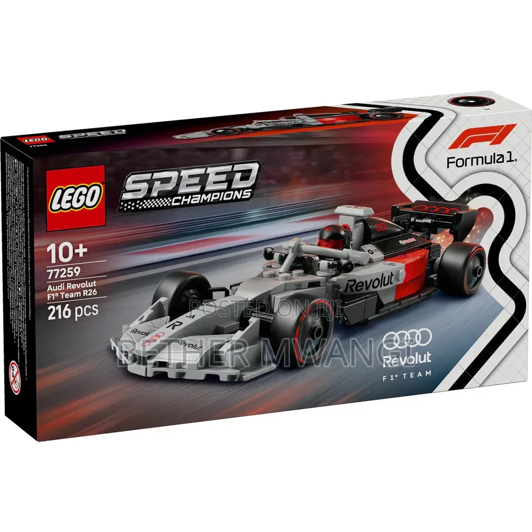 Lego F1 Speed Champions Audi Revolt F1 Team R26 Race Car
