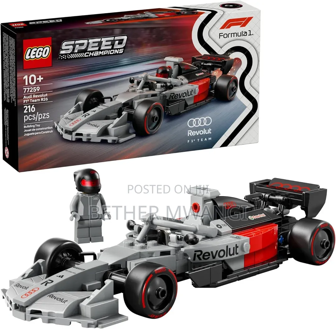 Lego F1 Speed Champions Audi Revolt F1 Team R26 Race Car