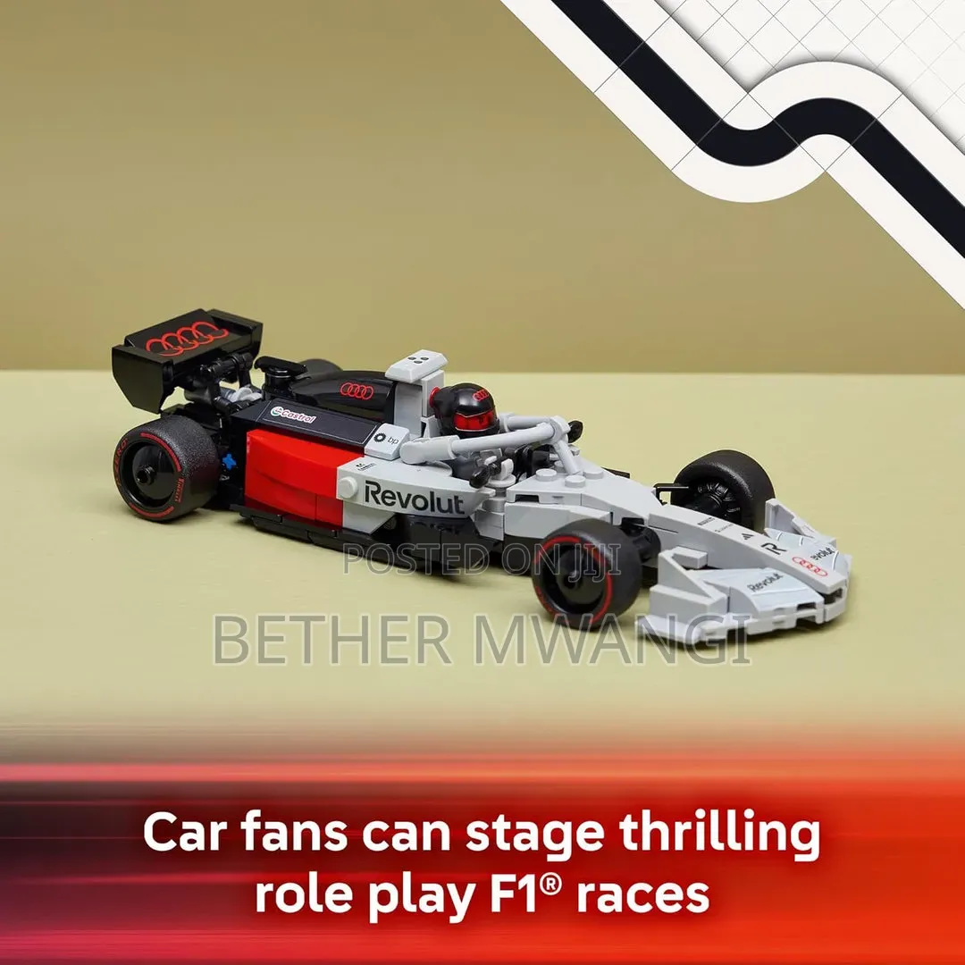 Lego F1 Speed Champions Audi Revolt F1 Team R26 Race Car
