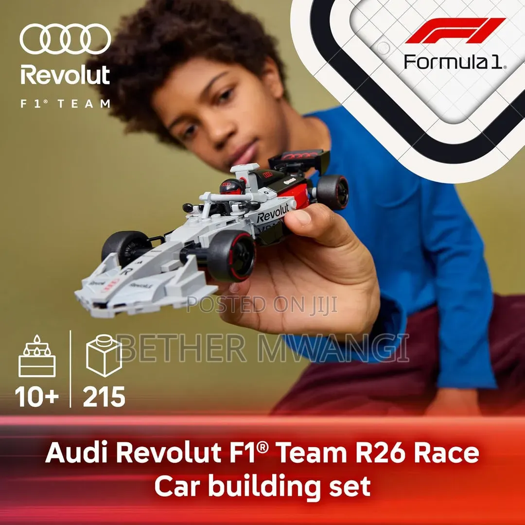 Lego F1 Speed Champions Audi Revolt F1 Team R26 Race Car