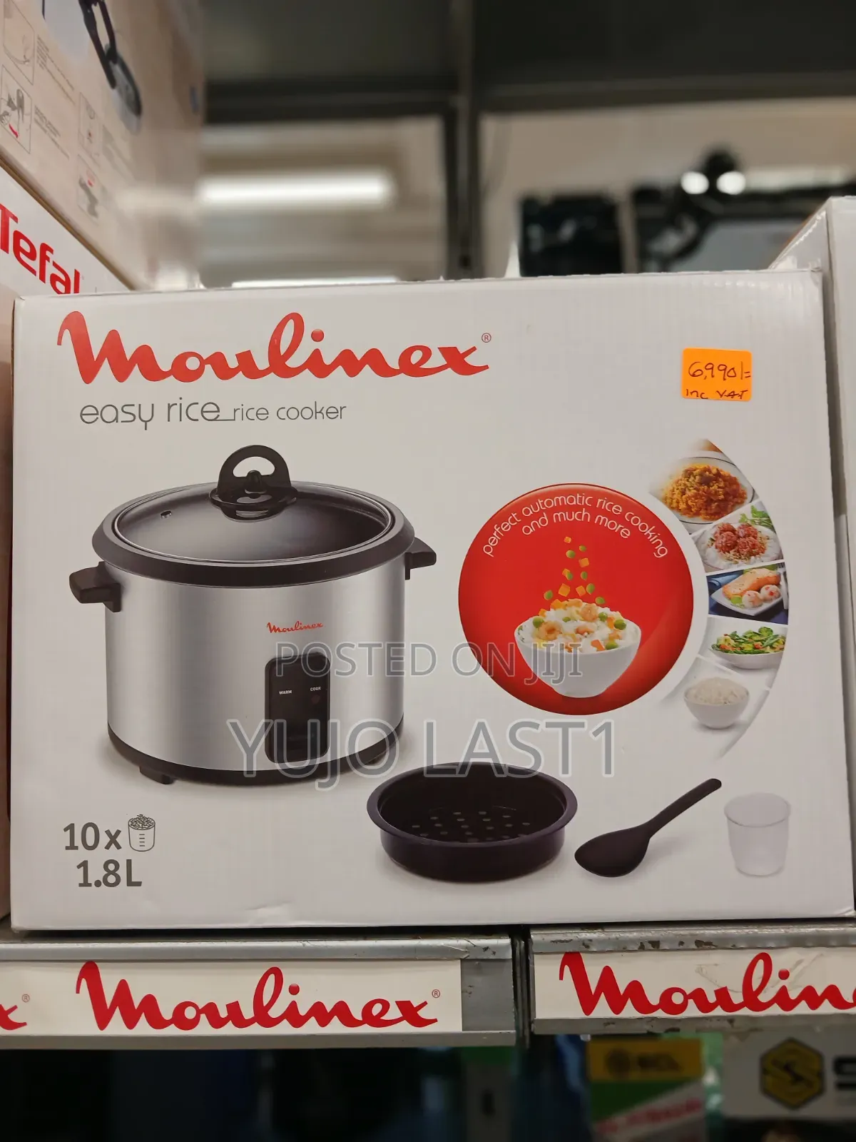 Moulinex Easyrice Rice Cooker 700w 10cups Mk123d27