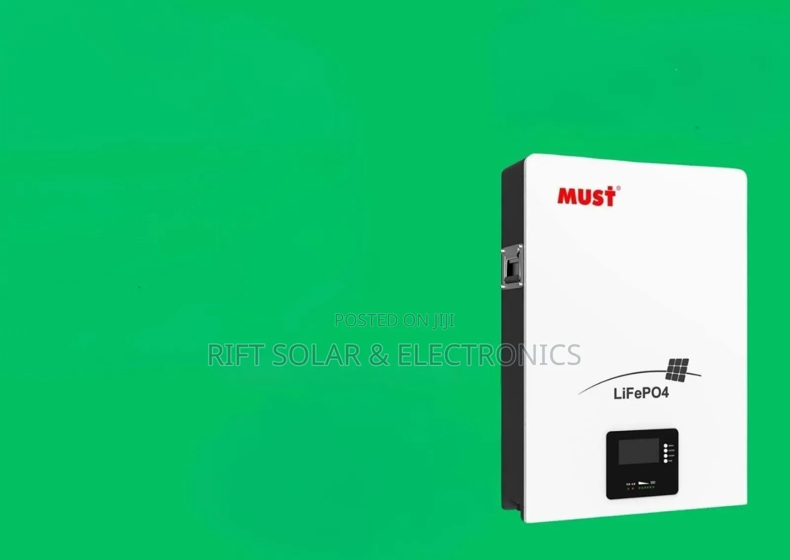Must 5.12kwh - 5.12v Lithium Ion 6000 Cycle Battery