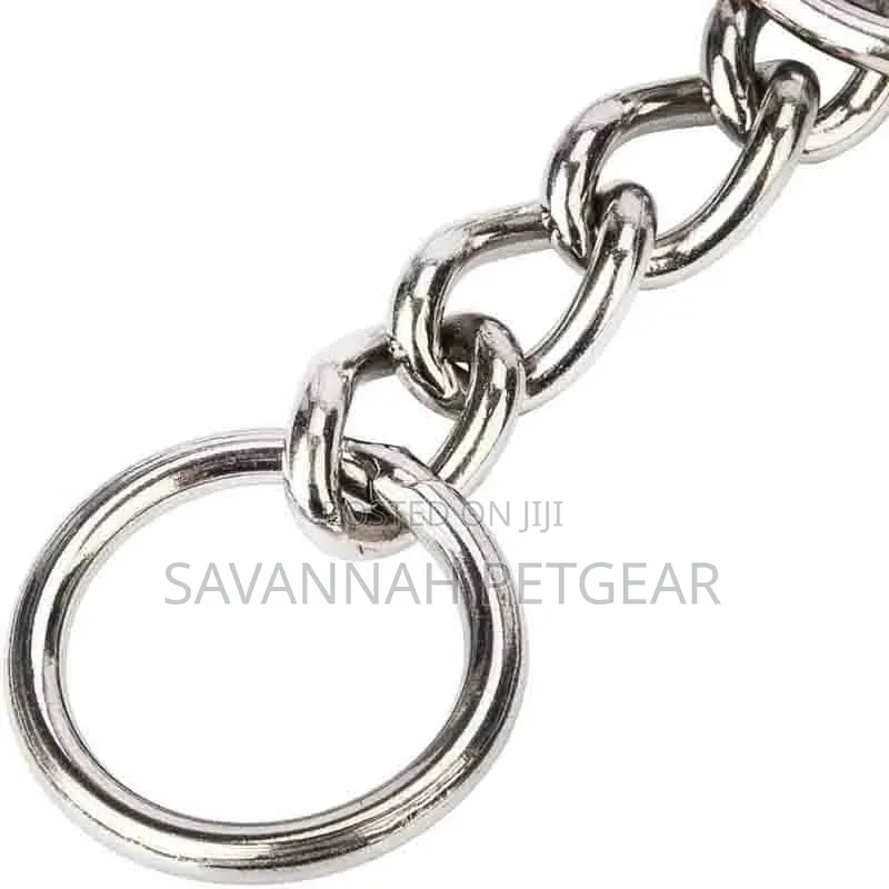 Chrome Dog Training Choker Chain Slip Collar 3mm Heavy Duty Gauge