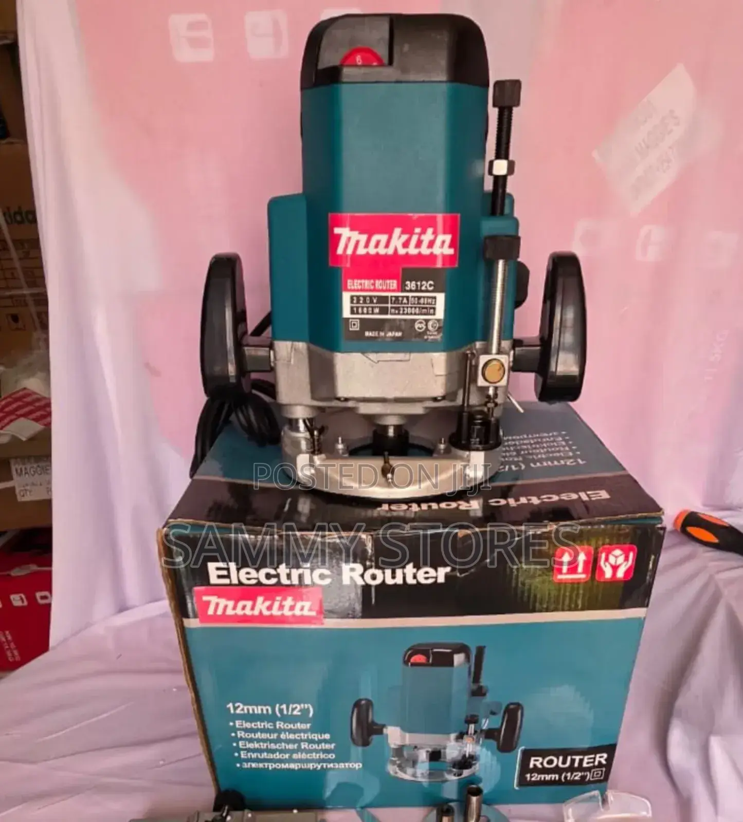 Makita 3612c Professional Electric Router 12mm With Adjustable Depth