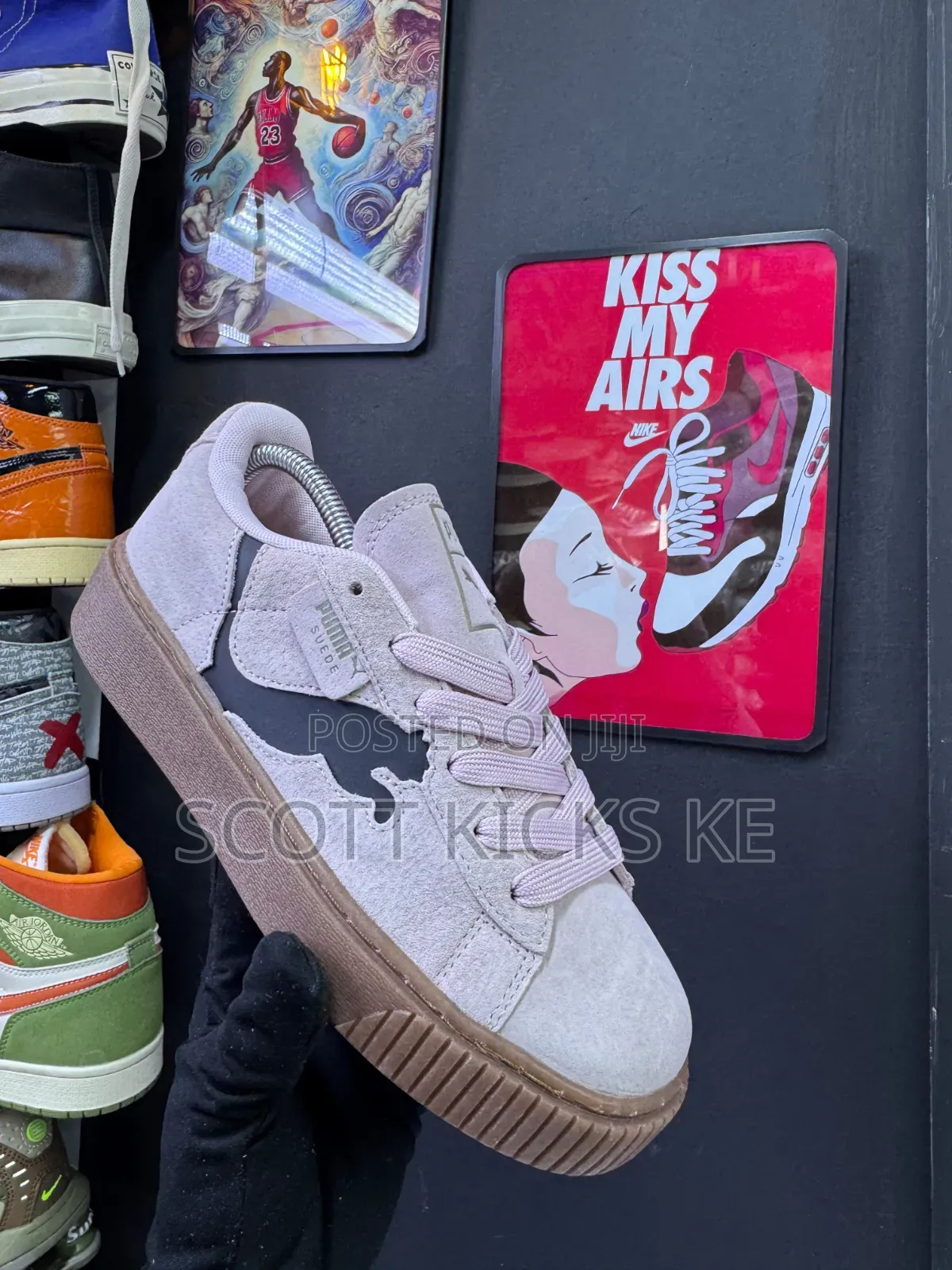 Puma Suede Platform Pink