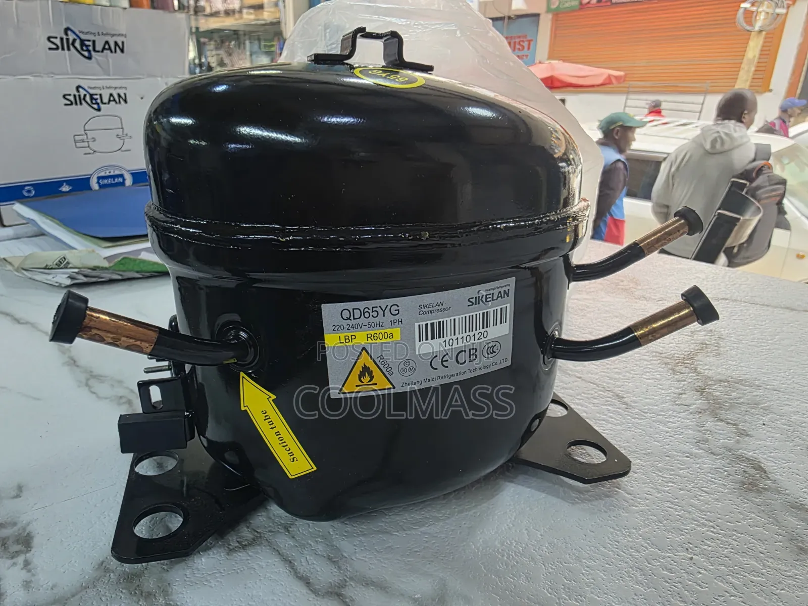 Compressor For Fridge Freezers 1/8,1/6,1/5,1/4 1/2,1/3h
