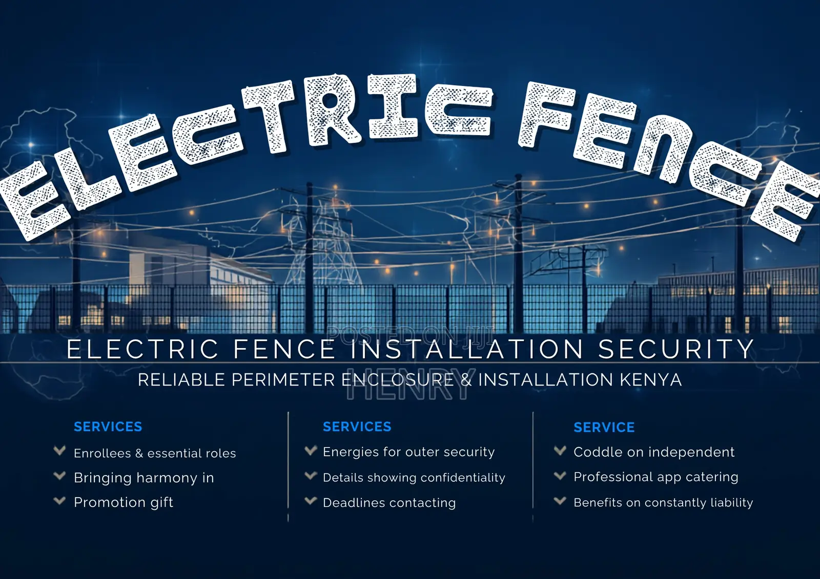 Professional Electric Fence Installation Services in Kenya