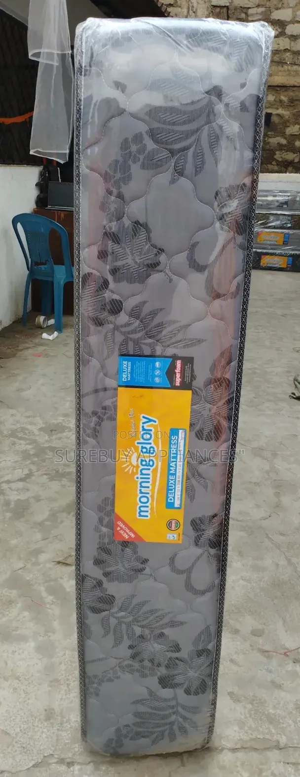 5 by 6 10 Inch Quilted Morning Glory Mattress :Quilted and 10 Inch