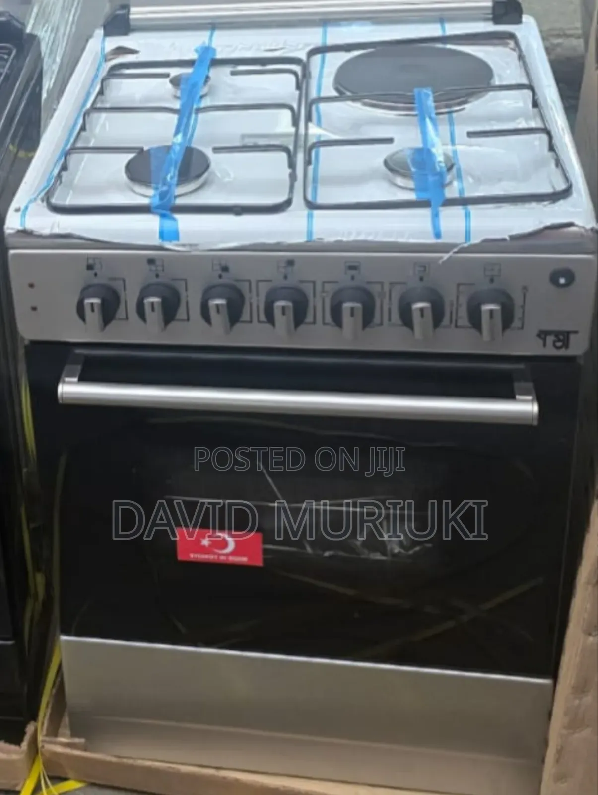 TBP Made in Turkey 60×60 3gas + 1 Electric Turbo Fan and Cast Iron