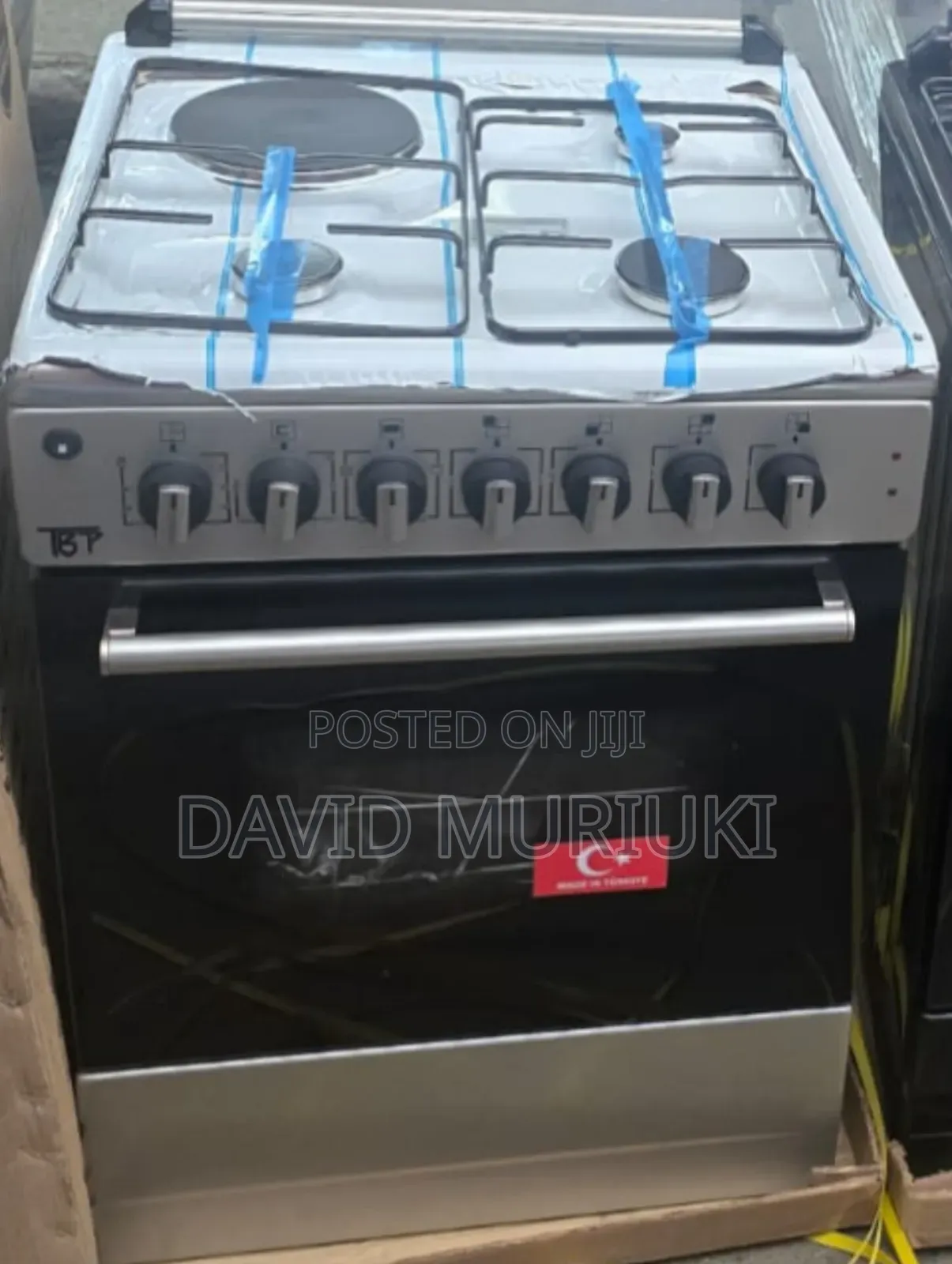 TBP Made in Turkey 60×60 3gas + 1 Electric Turbo Fan and Cast Iron