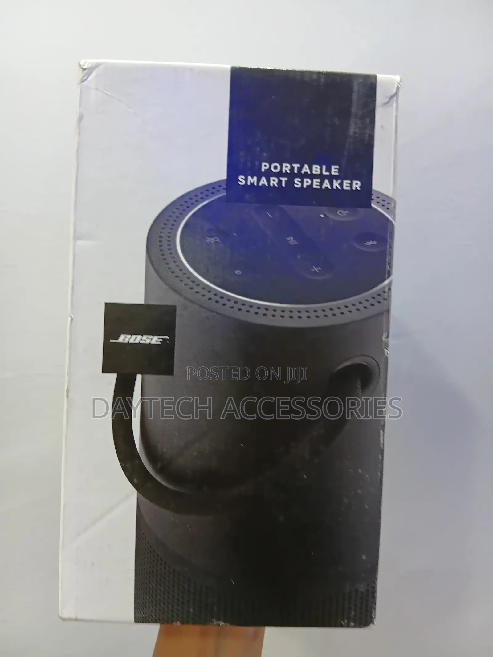 This Is a Bose Portable Smart Speaker in Black.