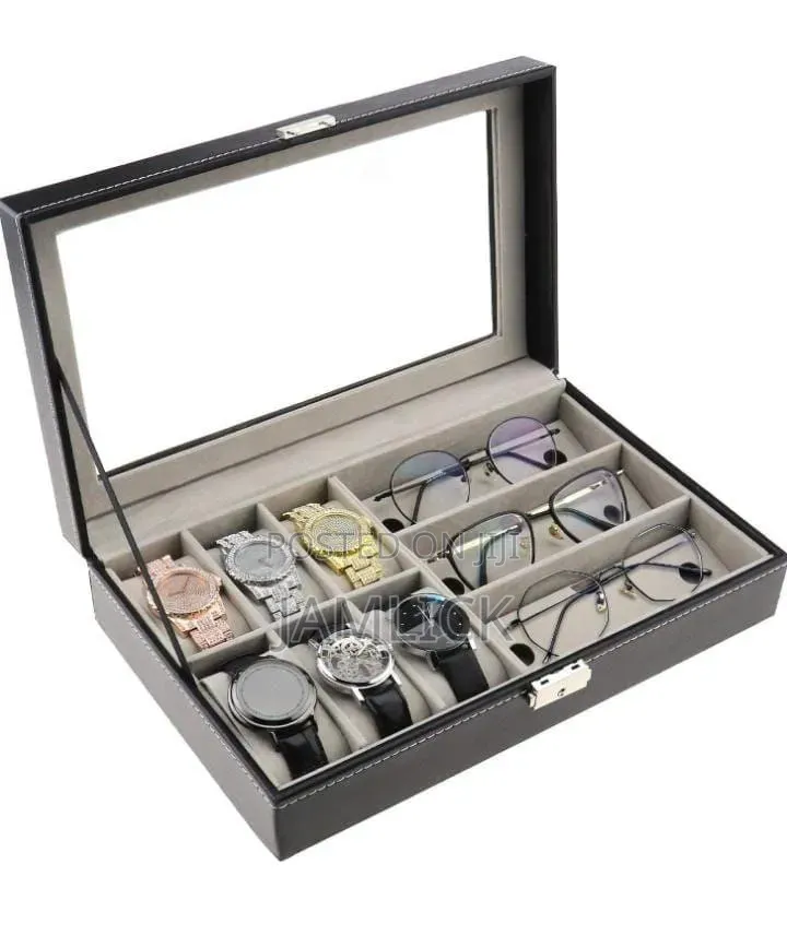 Portable Watch Glasses Organizer Box – Zy
