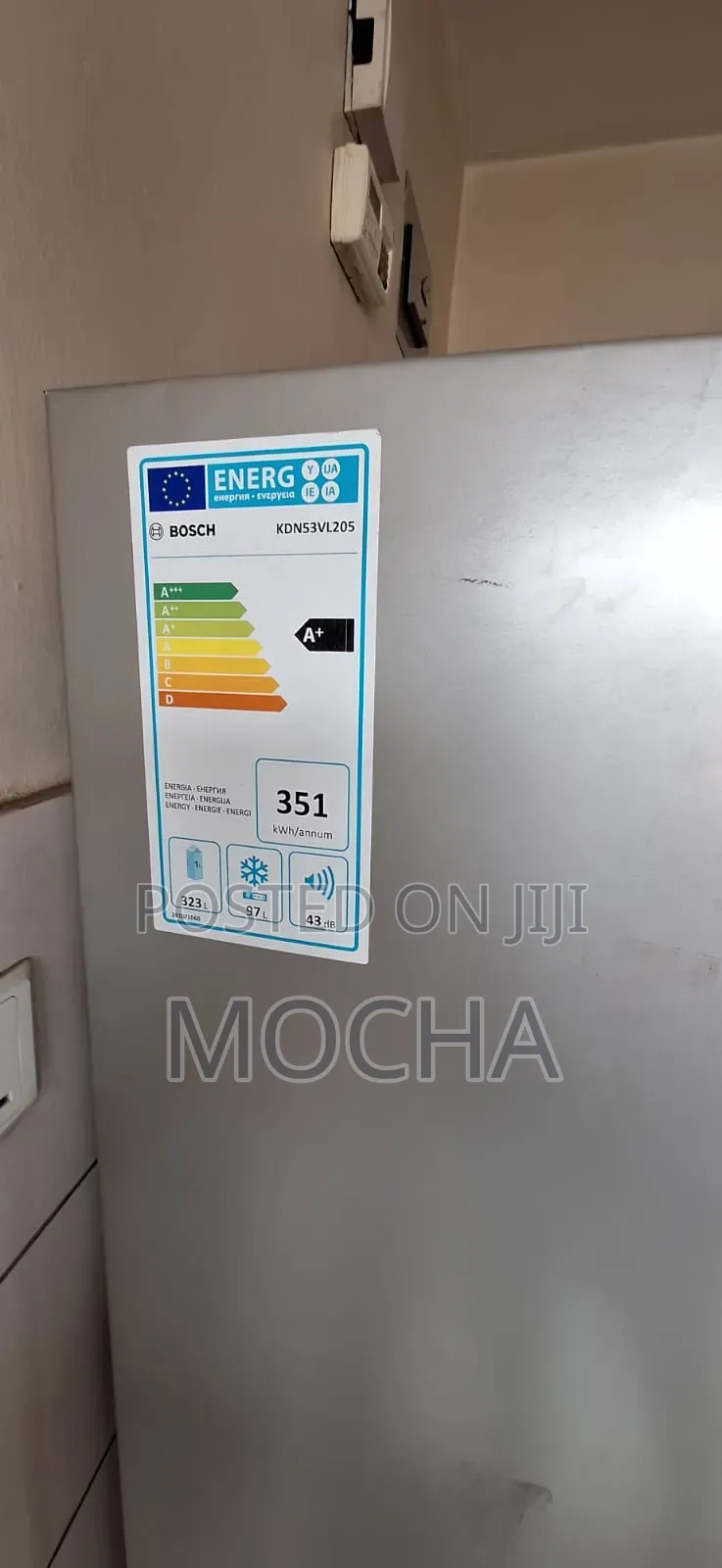 Bosch Kdn53vl205 425-Liter, Freestanding Top-Freezer Refrigerator