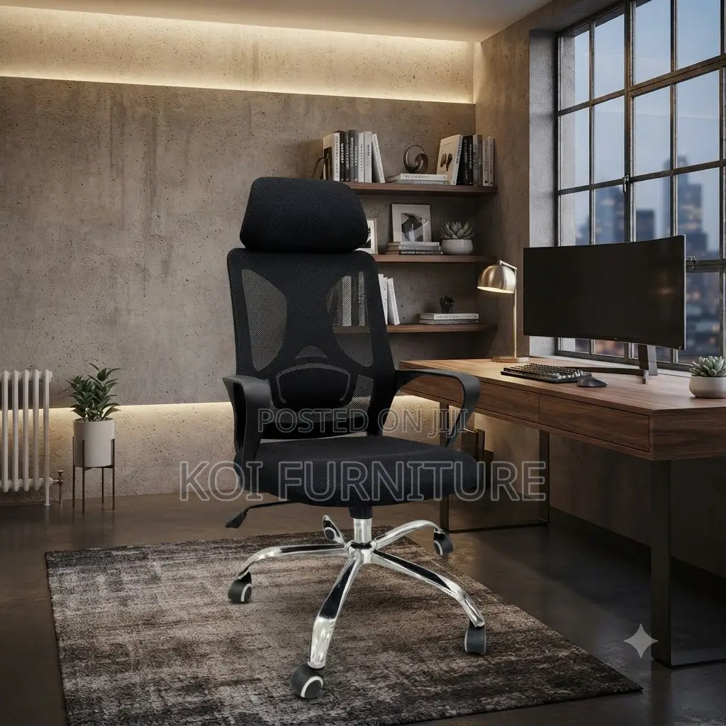 Office Chairs; High Backrest Fortress Ergonomic Office Chairs