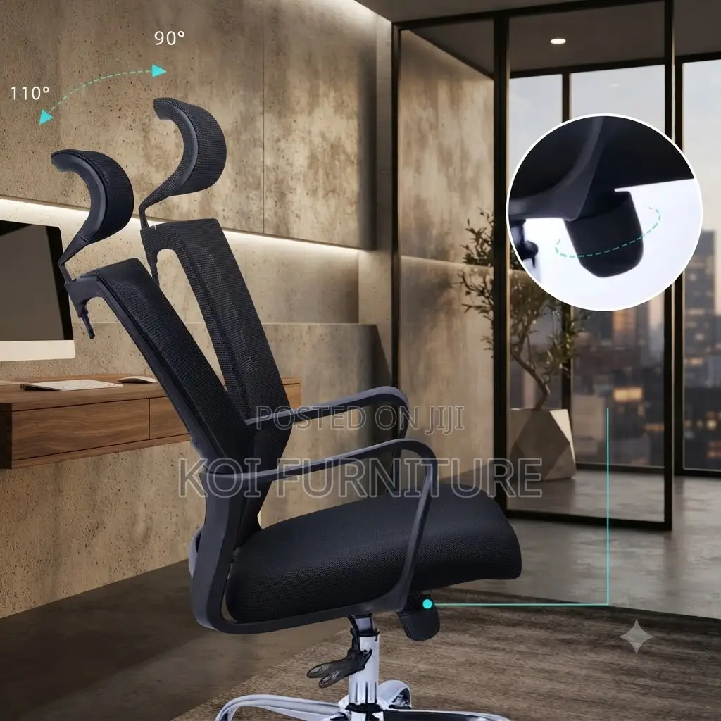Office Chairs; High Backrest Fortress Ergonomic Office Chairs