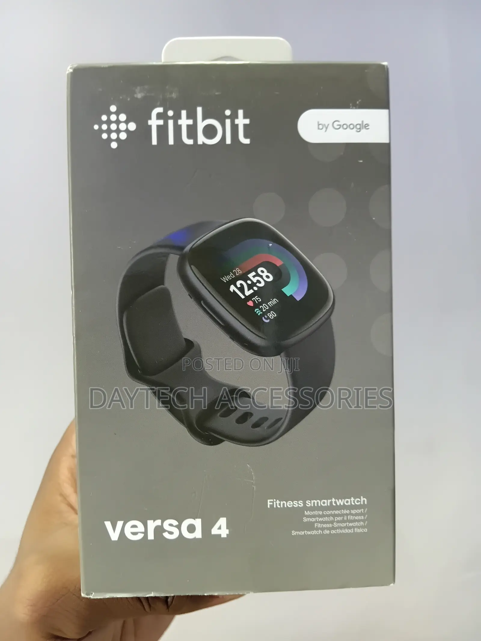 Fitbit Versa 4 Fitness Smartwatch - Black