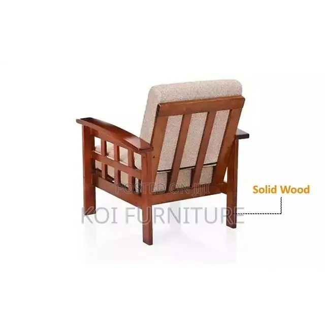 Sofa Set; Six Seaters Leather Cushioned Home Office Sofa Set
