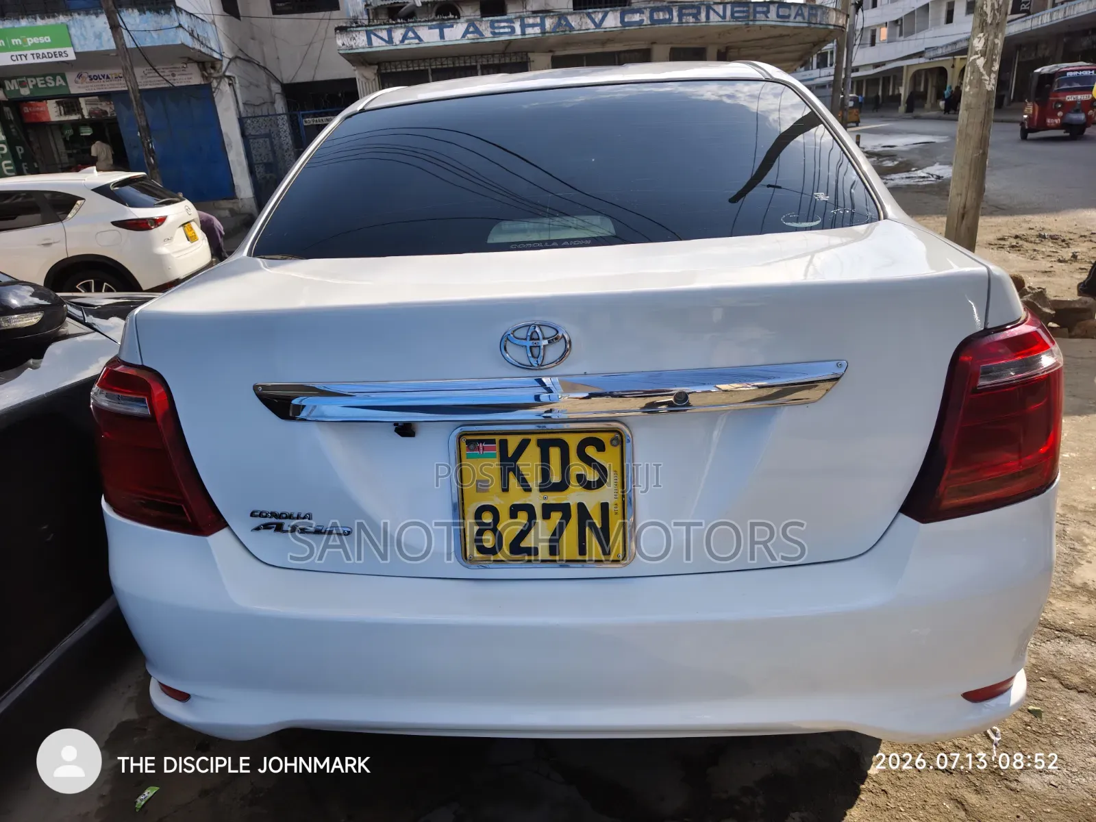 Toyota Axio 2017 White