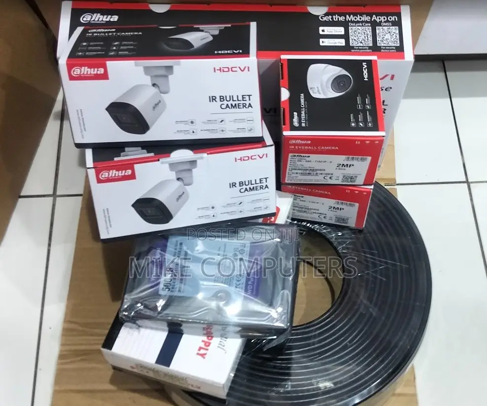 1080p Dahua CCTV Security Cameras ,Dahua 4 Channel